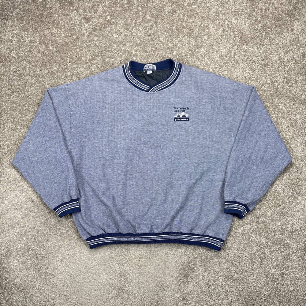 Vintage‎ 90s Firestone Windbreaker Shirt XL